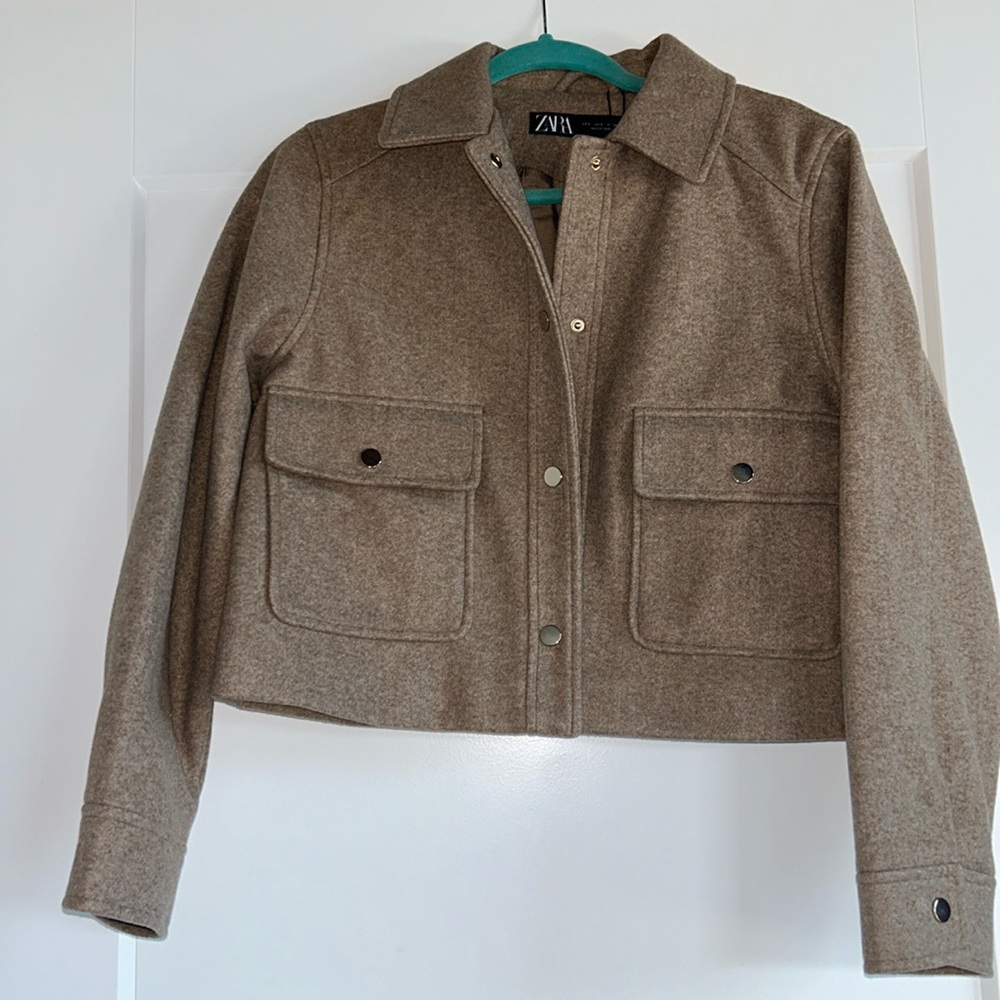 Zara cropped jacket